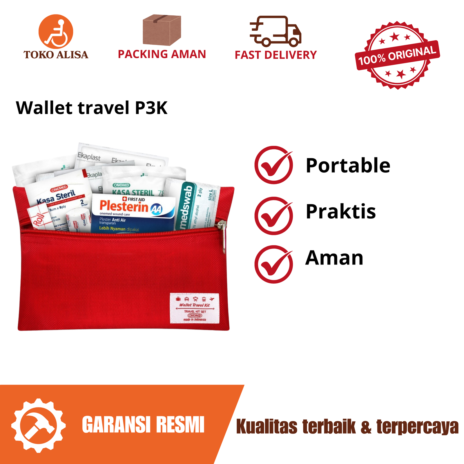 Wallet travel P3K